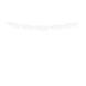 Bladeren Hangdecoratie Wit 1,8m Bladeren Hangdecoratie Wit 1,8m