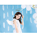 Bladeren Hangdecoratie Wit 1,8m Bladeren Hangdecoratie Wit 1,8m