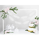 Bladeren Hangdecoratie Wit 1,8m Bladeren Hangdecoratie Wit 1,8m