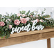 Tafeldecoratie Sweet Bar Wit 37cm Tafeldecoratie Sweet Bar Wit 37cm