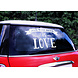 Autosticker All You Need is Love 45cm Autosticker All You Need is Love 45cm