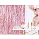 Rose Gouden Deurgordijn 2,5m Rose Gouden Deurgordijn 2,5m