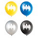 Batman Ballonnen 30cm 8st Batman Ballonnen 30cm 8st