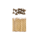 Gouden Kaarsjes 6cm 12st Gouden Kaarsjes 6cm 12st