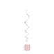 Hangdecoratie 100 Jaar Rose Goud 81cm 6st Hangdecoratie 100 Jaar Rose Goud 81cm 6st