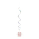 Hangdecoratie 60 Jaar Rose Goud 81cm 6st Hangdecoratie 60 Jaar Rose Goud 81cm 6st