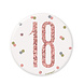Button 18Jaar Rose Goud 8cm Button 18Jaar Rose Goud 8cm