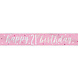 Banner 21 Jaar Roze 2,74m Banner 21 Jaar Roze 2,74m