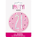 Button 21 Jaar Roze 7cm Button 21 Jaar Roze 7cm