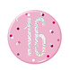 Button 16 Jaar Roze 7cm Button 16 Jaar Roze 7cm