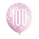 Ballonnen 100 Jaar Stippen 30cm 6st Ballonnen 100 Jaar Stippen 30cm 6st