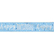 Happy Birthday Banner Blauw 2,74m Happy Birthday Banner Blauw 2,74m
