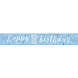 Banner 18 Jaar Blauw 2,74m Banner 18 Jaar Blauw 2,74m