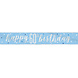 Banner 60 Jaar Blauw 2,74m Banner 60 Jaar Blauw 2,74m