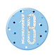 Button 18 Jaar Blauw 7cm Button 18 Jaar Blauw 7cm