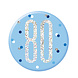 Button 80 Jaar Blauw 7cm Button 80 Jaar Blauw 7cm