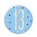 Button 13 Jaar Blauw 7cm Button 13 Jaar Blauw 7cm