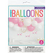 Ballonnenboog Zelf Maken Set Roze 2,43m Ballonnenboog Zelf Maken Set Roze 2,43m