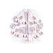 Baby Olifant Tafeldecoratie Roze 21cm Baby Olifant Tafeldecoratie Roze 21cm