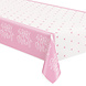 Babyshower Tafelkleed Roze 2,13m Babyshower Tafelkleed Roze 2,13m