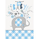 Baby Olifant Geschenktas Blauw Baby Olifant Geschenktas Blauw