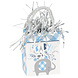 Baby Olifant Ballon Gewicht Blauw 14gr Baby Olifant Ballon Gewicht Blauw 14gr