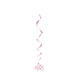 Baby Olifant Hangdecoratie Roze 66cm 3st Baby Olifant Hangdecoratie Roze 66cm 3st