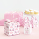 Baby Olifant Inpakpapier Roze 1,52m Baby Olifant Inpakpapier Roze 1,52m