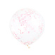Confetti Ballonnen Lichtroze 40cm 6st Confetti Ballonnen Lichtroze 40cm 6st