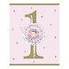 Ballerina Uitdeelzakjes 1 Jaar 8st Ballerina Uitdeelzakjes 1 Jaar 8st