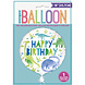 Helium Ballon Dino Happy Birthday 45cm leeg Helium Ballon Dino Happy Birthday 45cm leeg