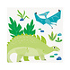 Dino Servetten 25cm 16st Dino Servetten 25cm 16st