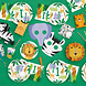 Dieren Borden Safari Jungle 23cm 8st Dieren Borden Safari Jungle 23cm 8st