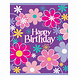 Bloemen Uitdeelzakjes Happy Birthday 8st Bloemen Uitdeelzakjes Happy Birthday 8st