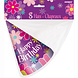 Bloemen Feesthoedjes Happy Birthday 8st Bloemen Feesthoedjes Happy Birthday 8st