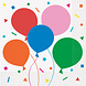 Verjaardag Servetten Ballonnen 33cm 16st Verjaardag Servetten Ballonnen 33cm 16st