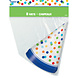 Feesthoedjes Confetti Regenboog 8st Feesthoedjes Confetti Regenboog 8st