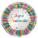 Helium Ballon Joyeux Anniversaire 45cm leeg Helium Ballon Joyeux Anniversaire 45cm leeg