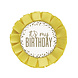 Rozet It's My Birthday Goud Rozet It's My Birthday Goud
