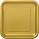 Borden Vierkant Goud 23cm 14st Borden Vierkant Goud 23cm 14st