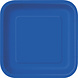 Borden Vierkant Blauw 23cm 14st Borden Vierkant Blauw 23cm 14st