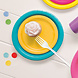 Gele Borden Rond 17,5cm 8st Gele Borden Rond 17,5cm 8st