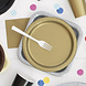 Gouden Borden Rond 23cm 16st Gouden Borden Rond 23cm 16st