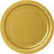 Gouden Borden Rond 17,5cm 8st Gouden Borden Rond 17,5cm 8st