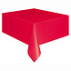 Rood Tafelkleed Plastic 2,74m Rood Tafelkleed Plastic 2,74m