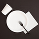 Zwart Tafelkleed Rond 2,13m Zwart Tafelkleed Rond 2,13m