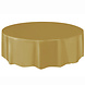 Goud Tafelkleed Rond 2,13m Goud Tafelkleed Rond 2,13m