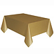 Goud Tafelkleed Plastic 2,74m Goud Tafelkleed Plastic 2,74m
