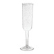 Champagneglazen Zilver 4st Champagneglazen Zilver 4st