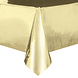Goud Tafelkleed Metallic 2,74m Goud Tafelkleed Metallic 2,74m